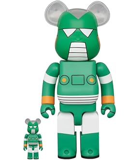 Amazon.co.jp: BE@RBRICK ワニ山さんしんちゃん 100％ & 400